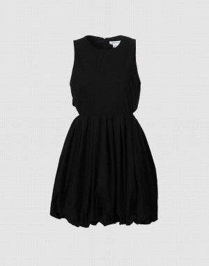 Urban Revivo Cut Out Detail Sleeveless Women's Casual Dress Black | KLQOJGS-93