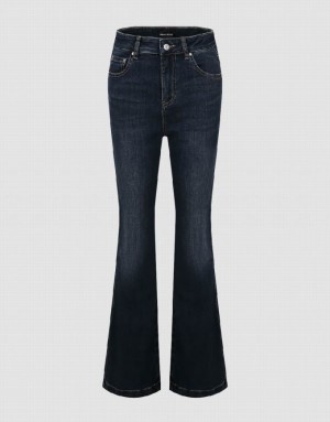 Urban Revivo Flare Women's Jeans Blue | ELOTDFR-59