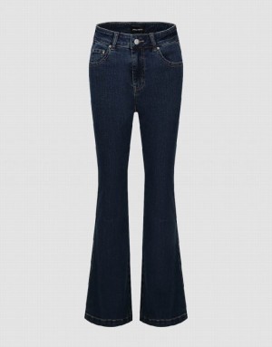 Urban Revivo Flare Women's Jeans Blue | TFPVOCE-15