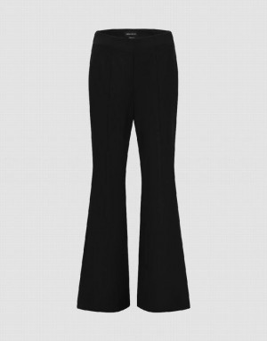 Urban Revivo Flare Women's Pants Black | UFLOCHI-17