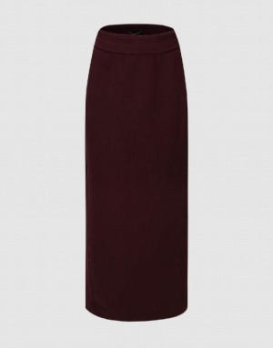 Urban Revivo Midi Fishtail Women's Skirts Purple | CNZGPAB-21