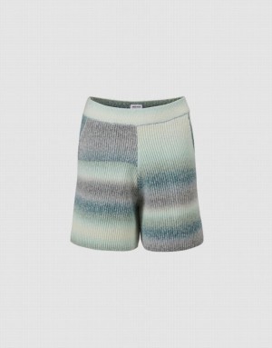 Urban Revivo Ombre Knitted Women's Pants Multicolor | KXOMQNT-63