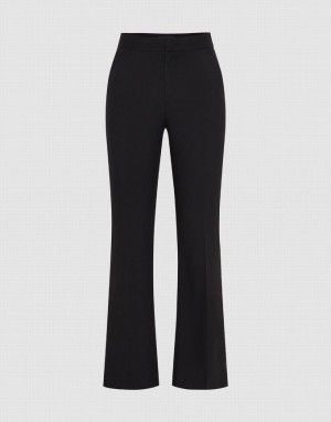 Urban Revivo Skinny Flare Women's Pants Black | JZILTBR-34