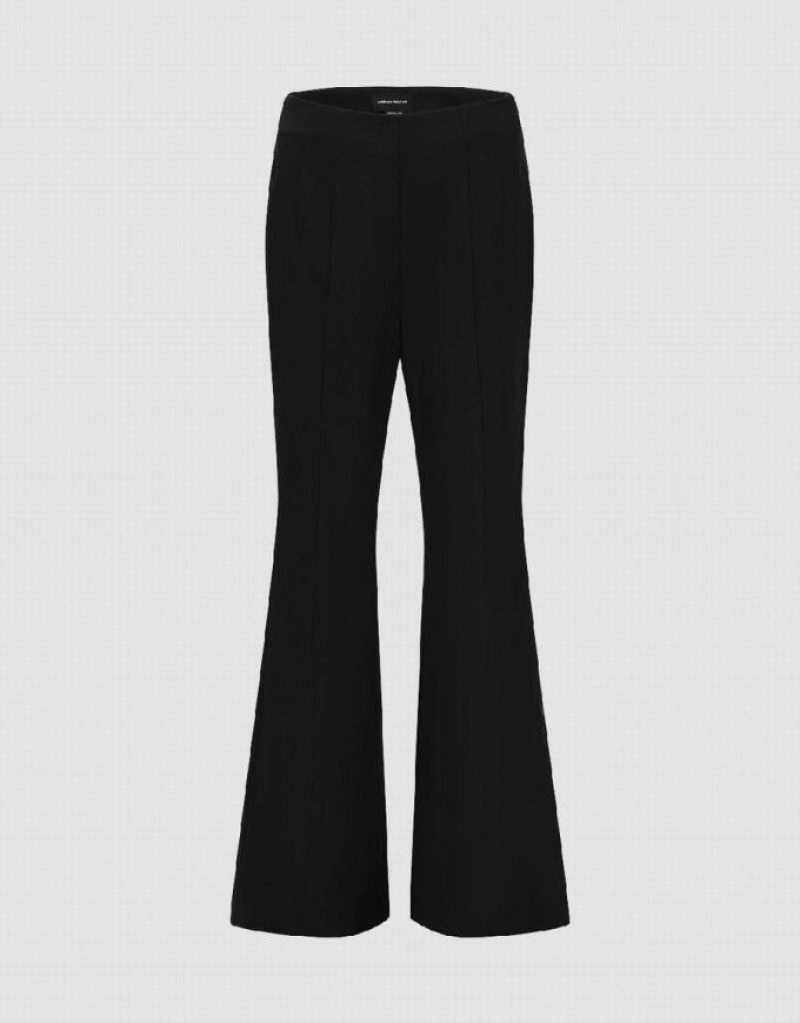 Urban Revivo Flare Women\'s Pants Black | UFLOCHI-17