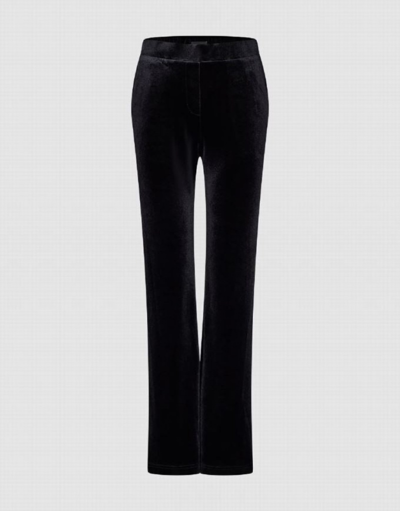 Urban Revivo Skinny Straight Women\'s Pants Black | LOPTWIC-48