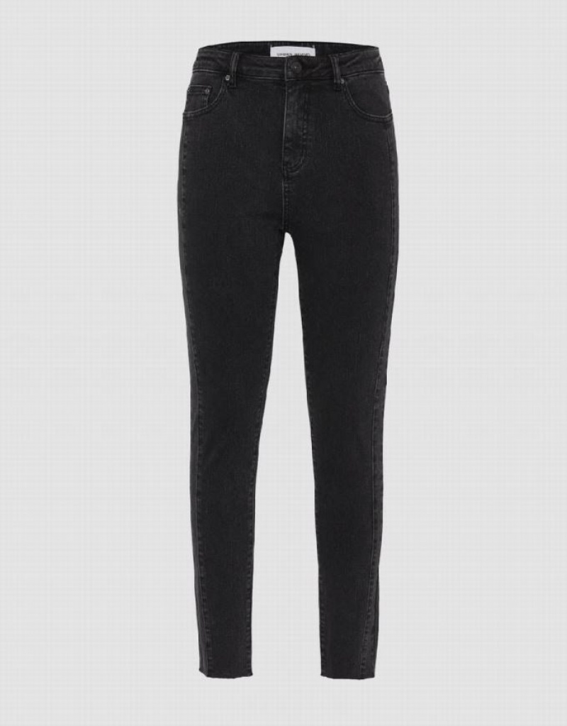 Urban Revivo Skinny Women\'s Jeans Black | OYJNIDS-57