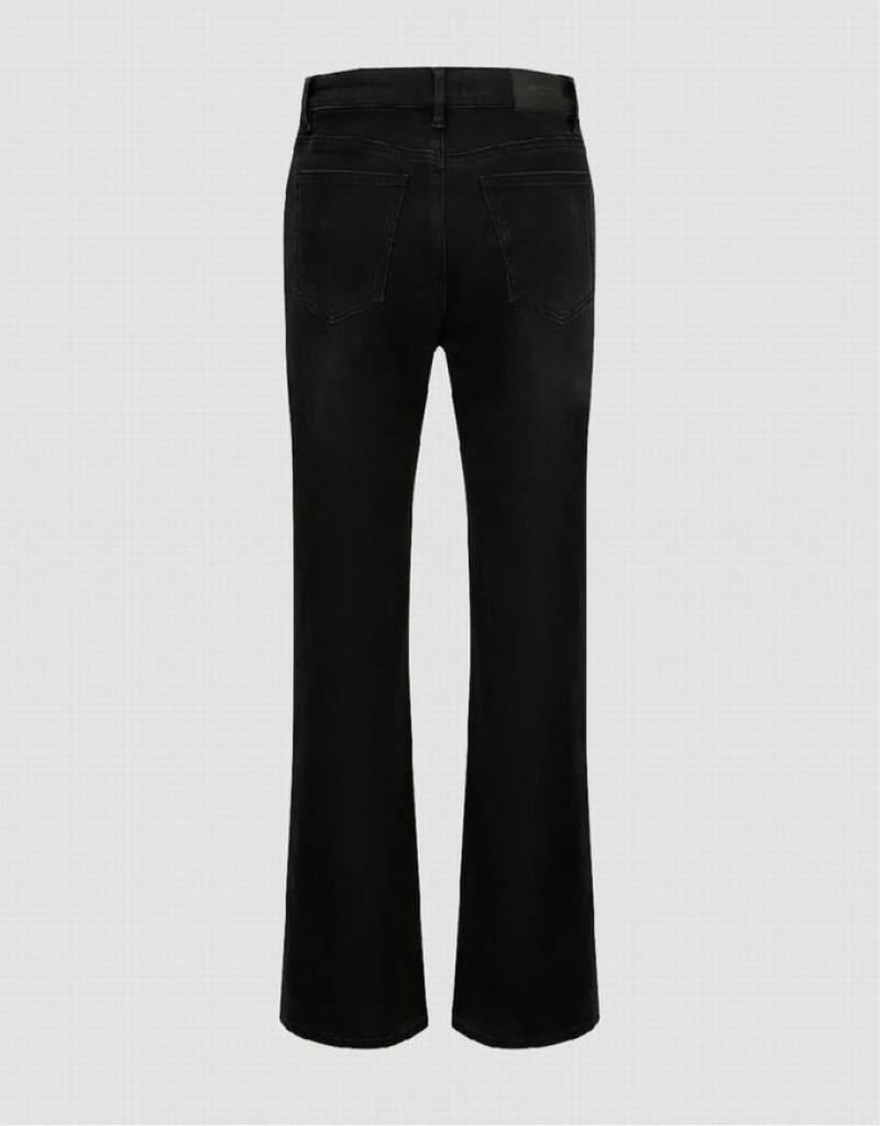 Urban Revivo Straight Women's Jeans Black | KLSMXAU-05